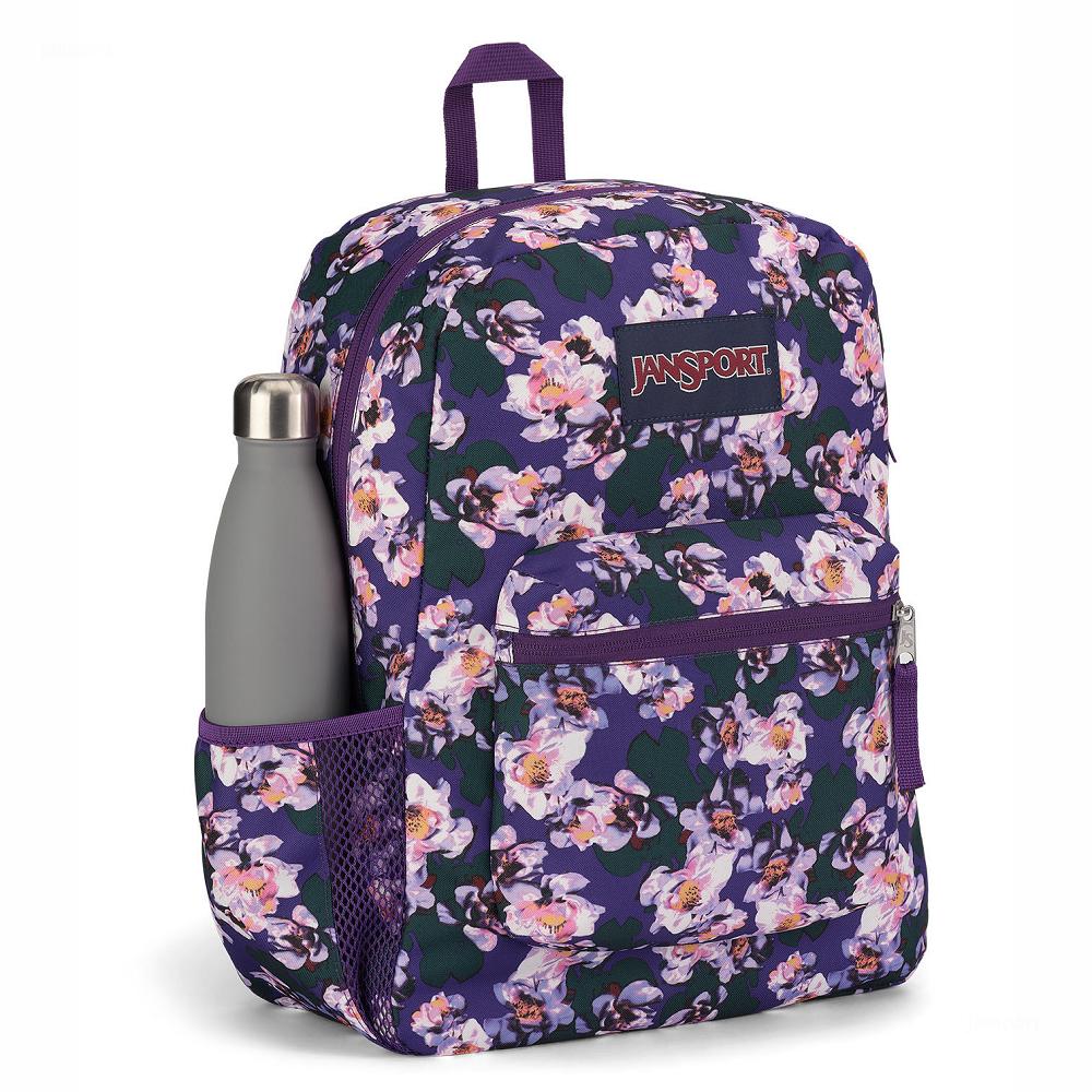 Sac à Dos Scolaire JanSport CROSS TOWN Violette | TPL-54303913